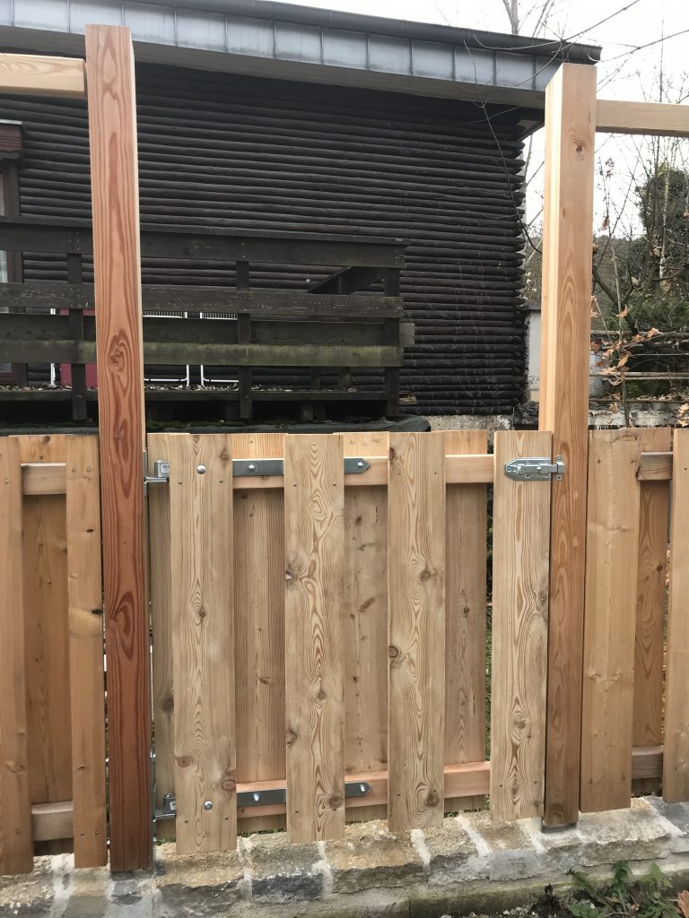 Gartenzaun Torelement